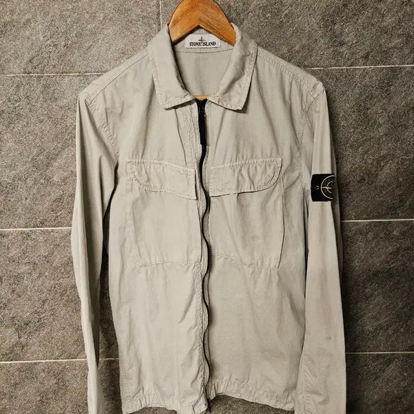 [BUNJANG] Stone Island Old Effect Overshirt 22SS / [22년식] 스톤아일랜드 올드이펙트 오버셔츠