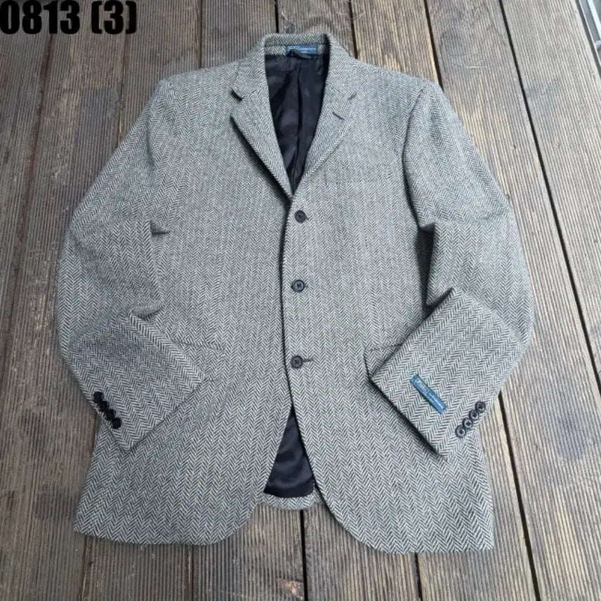 [BUNJANG] Polo Ralph Lauren Herringbone Pattern Jacket / 폴로 랄프로렌 헤링본 패턴 자켓  m 8/13