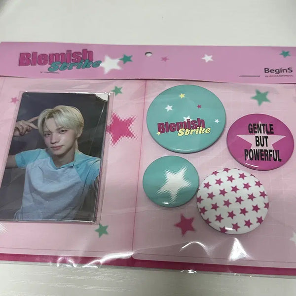 [BUNJANG] TWS Jeongseummu Photocard Badge Bundle Set (Unsealed) / 투어스 정샘물 포카 뱃지 일괄 미개봉
