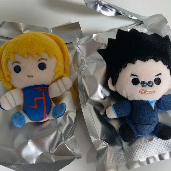 [BUNJANG] Hunter x Hunter Shanghai Pop-up Chibi Plush Dolls: Kurapika & Leorio Bundle Set / 헌터x헌터 상하이 팝업 달리는 인형 크라피카 레오리오 일괄