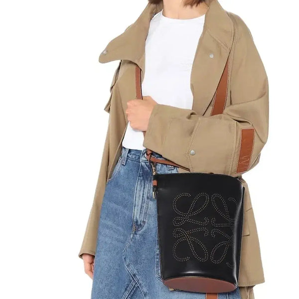 [BUNJANG] Loewe Anagram Gate Bucket Bag Crossbody / 로에베(LOEWE) 아나그램 케이트 버킷백 크로스백