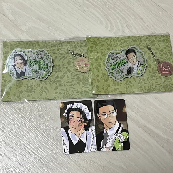 [BUNJANG] LE SSERAFIM SALON DE L'OBJET Chu Chu Peace Nameplate Package Bundle Set / 레봄 살롱드르봉 주의평화 주평 컬포 네임 플레이트 패키지 일괄 판매