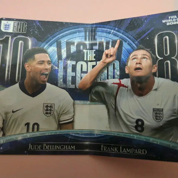 [BUNJANG] Jude Bellingham & Frank Lampard 2026 Panini World Cup Legends Booklet Card / 축구)주드 벨링엄 램파드 2026 파니니 월드컵 레전드 북클릿
