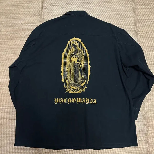 [BUNJANG] Wacko Maria Virgin Mary Fatigue Jacket Black Size L / 와코마리아 성모마리아 퍼티그 자켓 사이즈L
