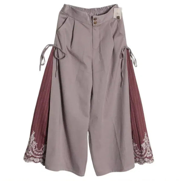 [BUNJANG] AXIS FARM Vintage Side Wide Pants / 엑시즈팜 빈티지 사이드 와이드 팬츠 (Japanese Brand)