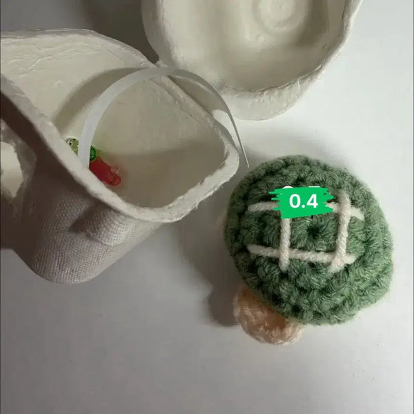 [BUNJANG] Turtle Knit Keychain (Sealed) / 거북이 뜨개키링 미개봉 네고 가능