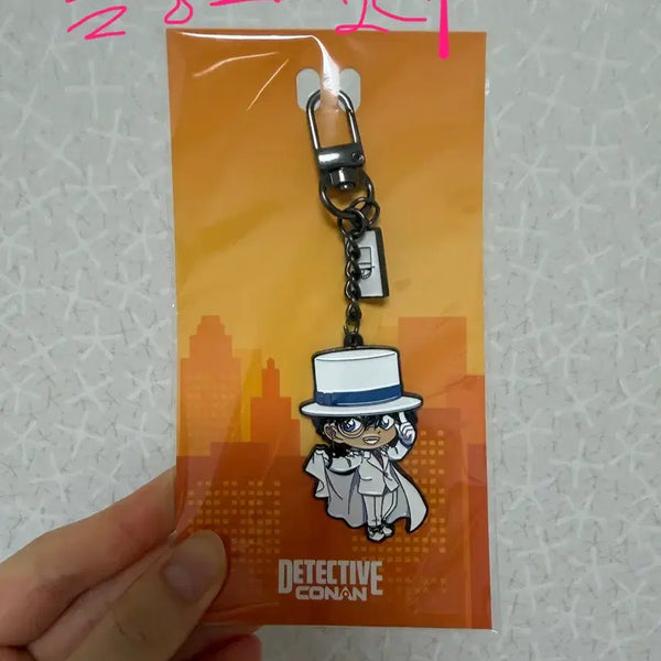 [BUNJANG] Detective Conan Kaito Kid Metal Keyring / Cgv 명탐정코난 메탈키링 괴도 키드