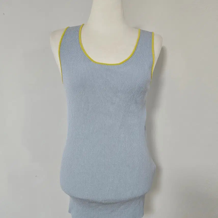 [BUNJANG] TIME Pastel Sleeveless Knit / 새상품) TIME 타임 파스텔 여름 민소매 니트