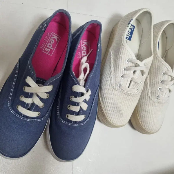 [BUNJANG] Keds Triple Platform Sneakers (2 Pairs) / Keds 케즈 트리플 플랫폼 운동화 2종