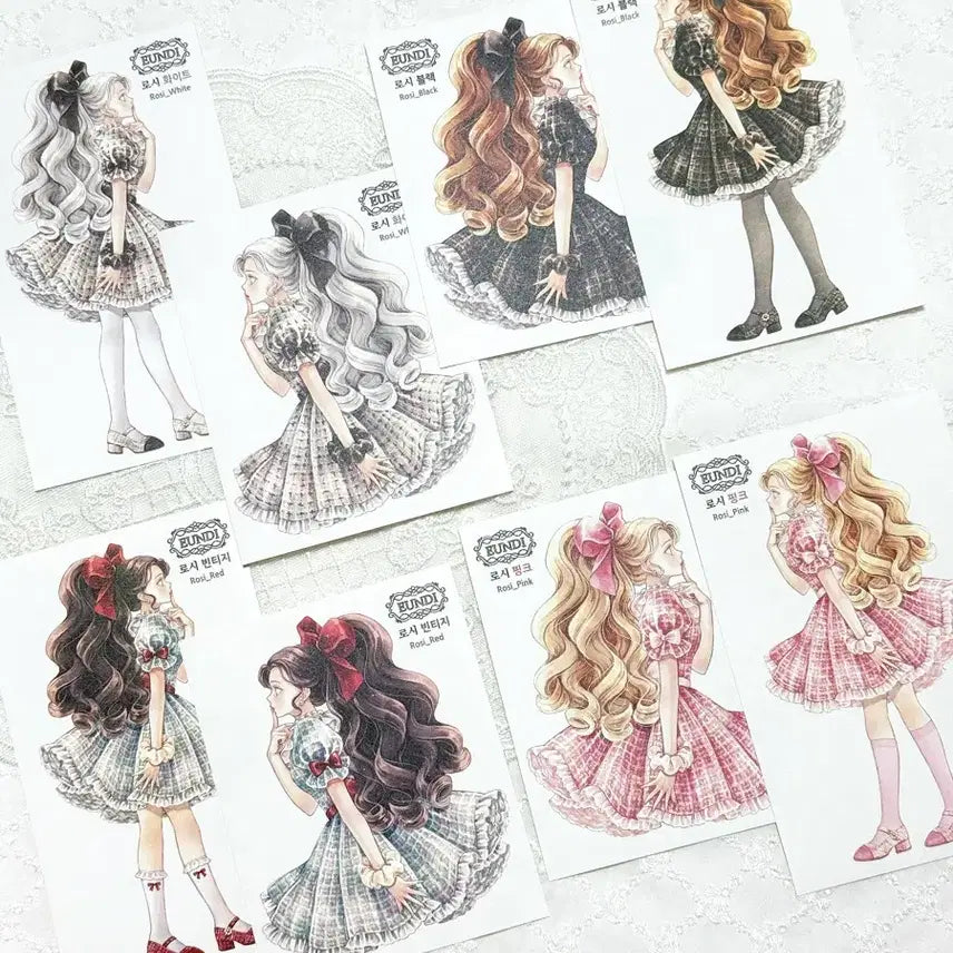 [BUNJANG] Seulbi Roshini Sticker Set / 은디) 로시