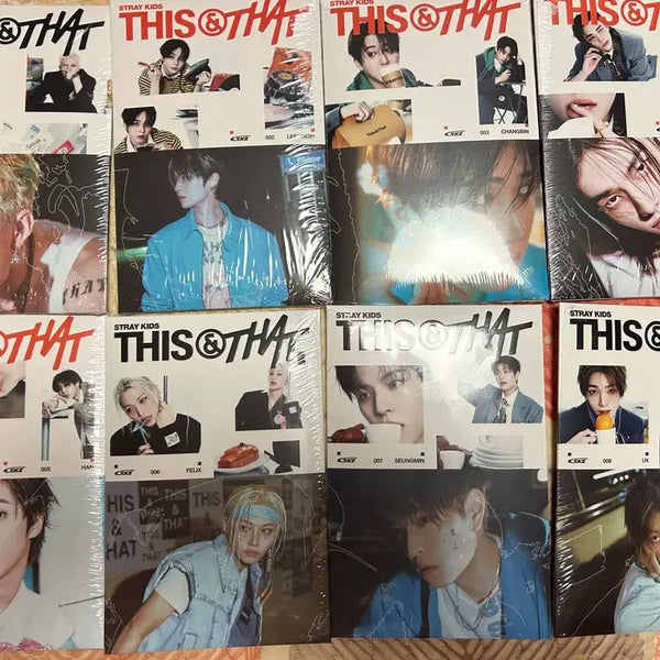 [BUNJANG] Stray Kids NOEASY 8 Album Bundle Set / 미개봉 스키즈 디스앤댓 8개세트 & 앨범 개인