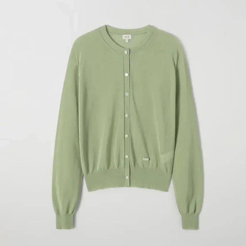 [BUNJANG] Sie Riesling Sheer Cardigan Soft Green S / 시에 Sie 리즐링 시어 가디건 소프트 그린 S