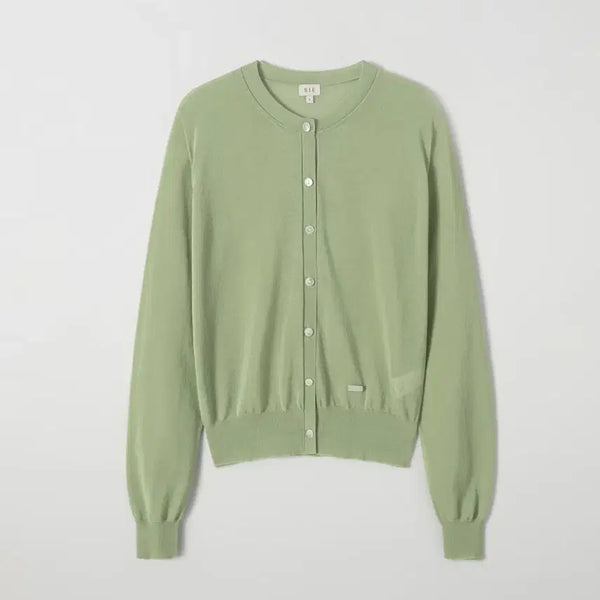 [BUNJANG] Sie Riesling Sheer Cardigan Soft Green S / 시에 Sie 리즐링 시어 가디건 소프트 그린 S