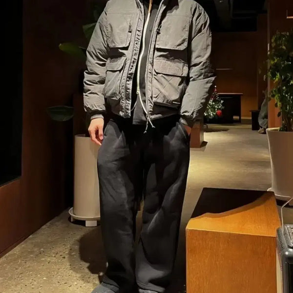 [BUNJANG] Second Monologue Padded Jacket Grey L / (무신사구매)세컨모놀로그 패딩 L 그레이