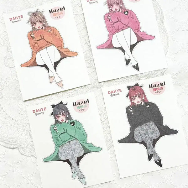 [BUNJANG] Dahye Hazel Sticker Set / 다혜) 헤이즐