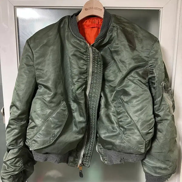 [BUNJANG] Alpha Industries MA-1 Flight Jacket Type E (XL) / 미공군 오리지날 Ma-1 E타입