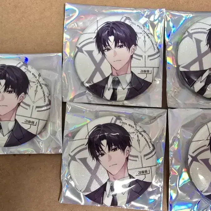 [BUNJANG] Kim Soleum "Ghost Story Commute" Pop-up Can Badge Bundle Set / 괴담출근 팝업 김솔음 캔뱃지 LD 5개 일괄