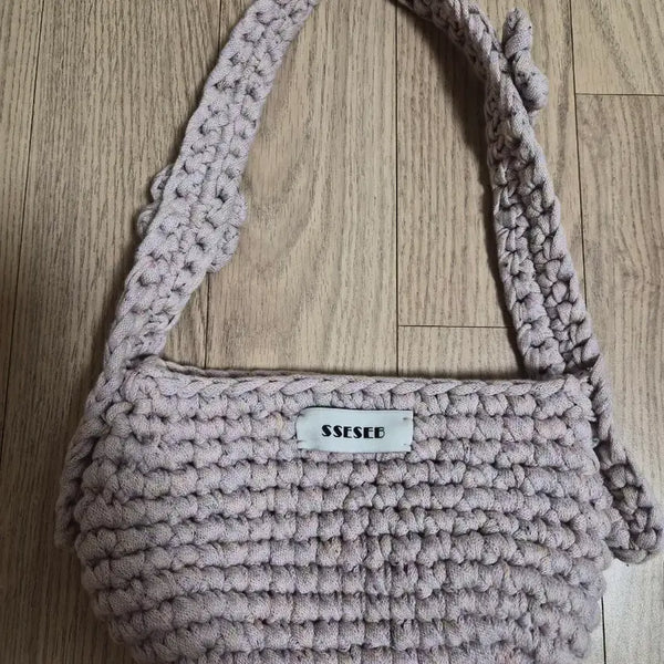 [BUNJANG] SSESEB Mini Flower Knit Bag / sseseb 가방 세셉가방 니트가방
