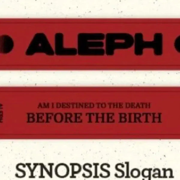[BUNJANG] Aleph Synopsis Slogan / 급전) 알레프 시놉시스 슬로건