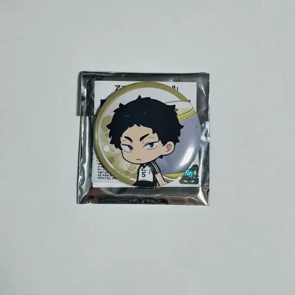 [BUNJANG] Haikyuu!! Akaashi Can Badge / 하이큐 콜라보카페 아카아시 캔뱃지