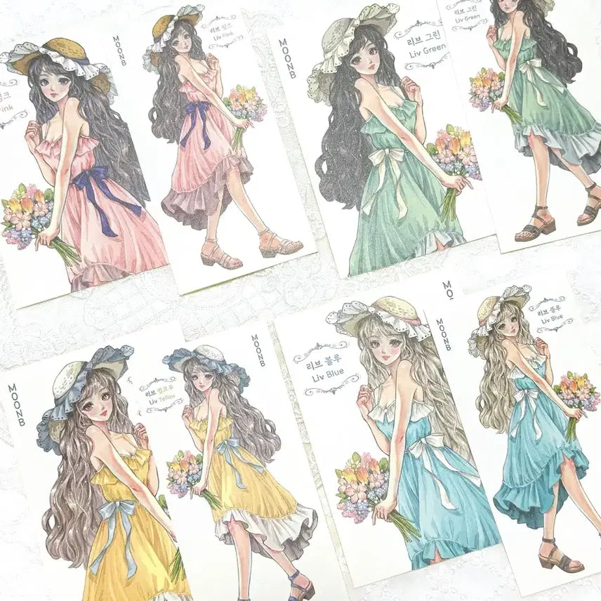 [BUNJANG] Munbi Liv Sticker Set / 문비) 리브