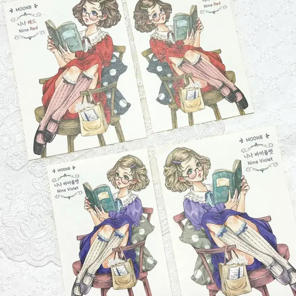 [BUNJANG] Moonbyul Nina Sticker Set / 문비) 니나 - 할인