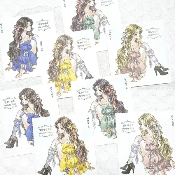 [BUNJANG] Moonbyul Melody Sticker Set / 문비) 멜로디