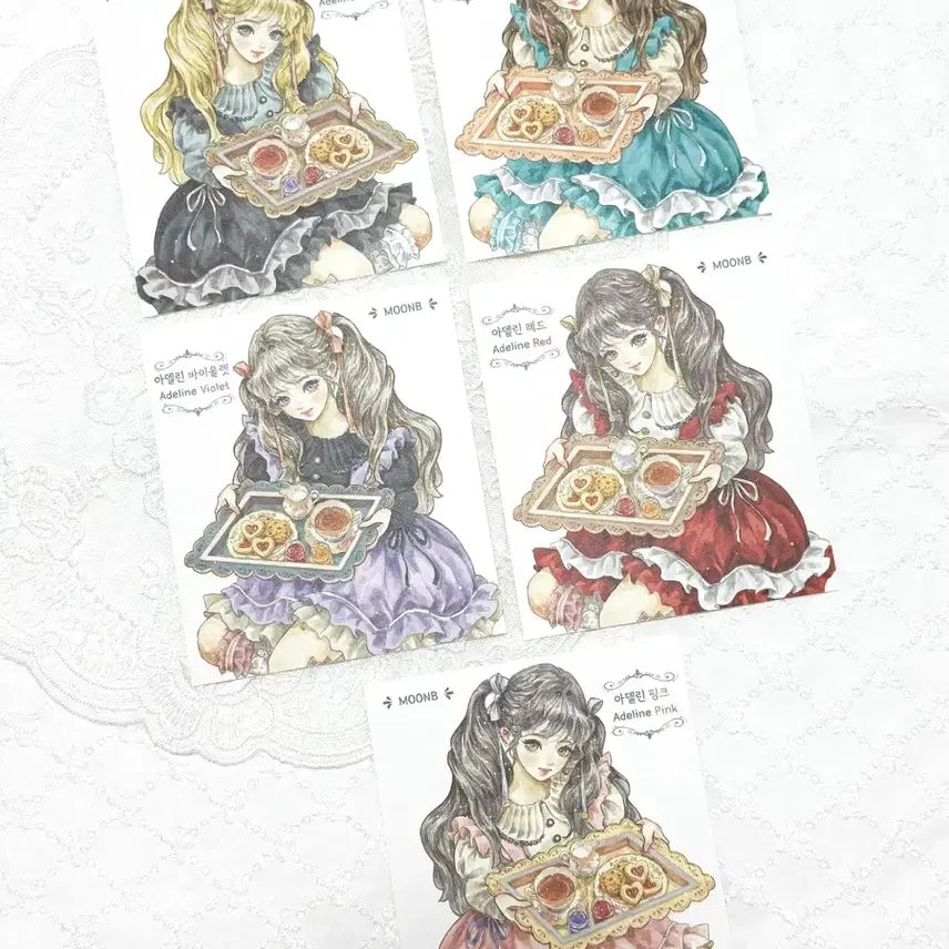 [BUNJANG] Adeline Sticker Set / 문비) 아델린