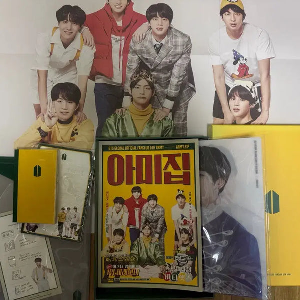 [BUNJANG] BTS ARMY ZIP 5th Album Component Set / BTS 5기 아미집 앨범 구성품