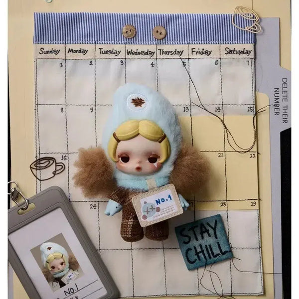 [BUNJANG] Skullpanda Off Mode Stay Chill Keychain (Sealed) / 스컬판다 오프 모드/off mode Stay Chill 정품/미개봉