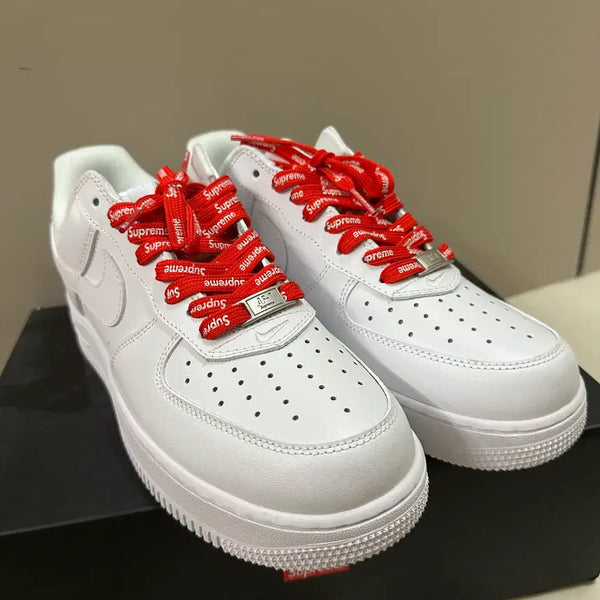 [BUNJANG] Nike x Supreme Air Force 1 Low White US 9.5 / 나이키 x 슈프림 에어포스 1 로우 화이트 275MM