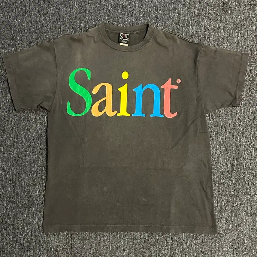 [BUNJANG] Saint Michael Colorful Saint T-Shirt XXL / [XXL] 세인트 미카엘 (Saint Mx6) 24ss 컬러풀 SAINT