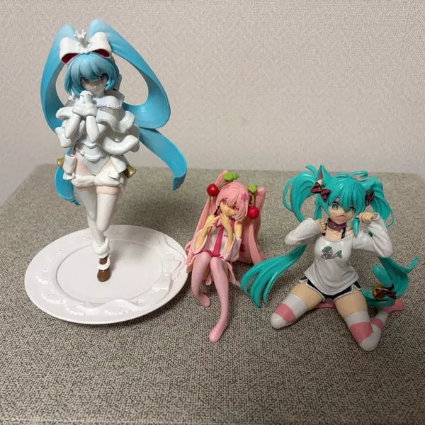 [BUNJANG] Hatsune Miku 3 Types Figure Set / 미쿠 피규어 3종