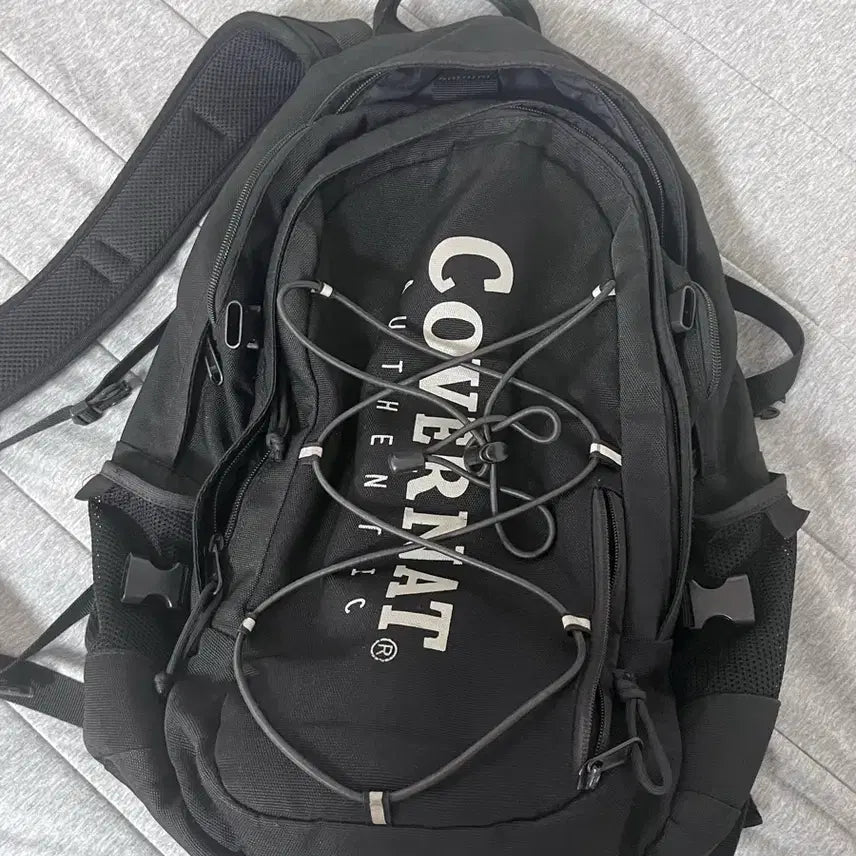 [BUNJANG] Covernat Backpack Black / 커버낫 백팩 블랙