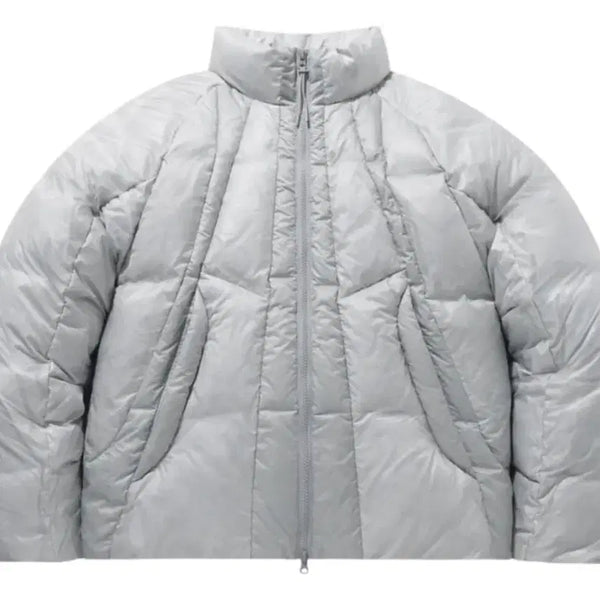 [BUNJANG] Sansan Gear 23FW Puffer Jacket Light Grey / 산산기어 23FW 푸퍼 자켓 그레이 4