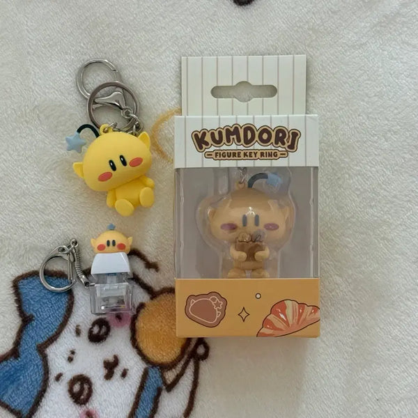 [BUNJANG] Dreamy (Kkumdori) Figure Keychain & Keycap Bundle / 꿈돌이 피규어 키링 키캡 일괄