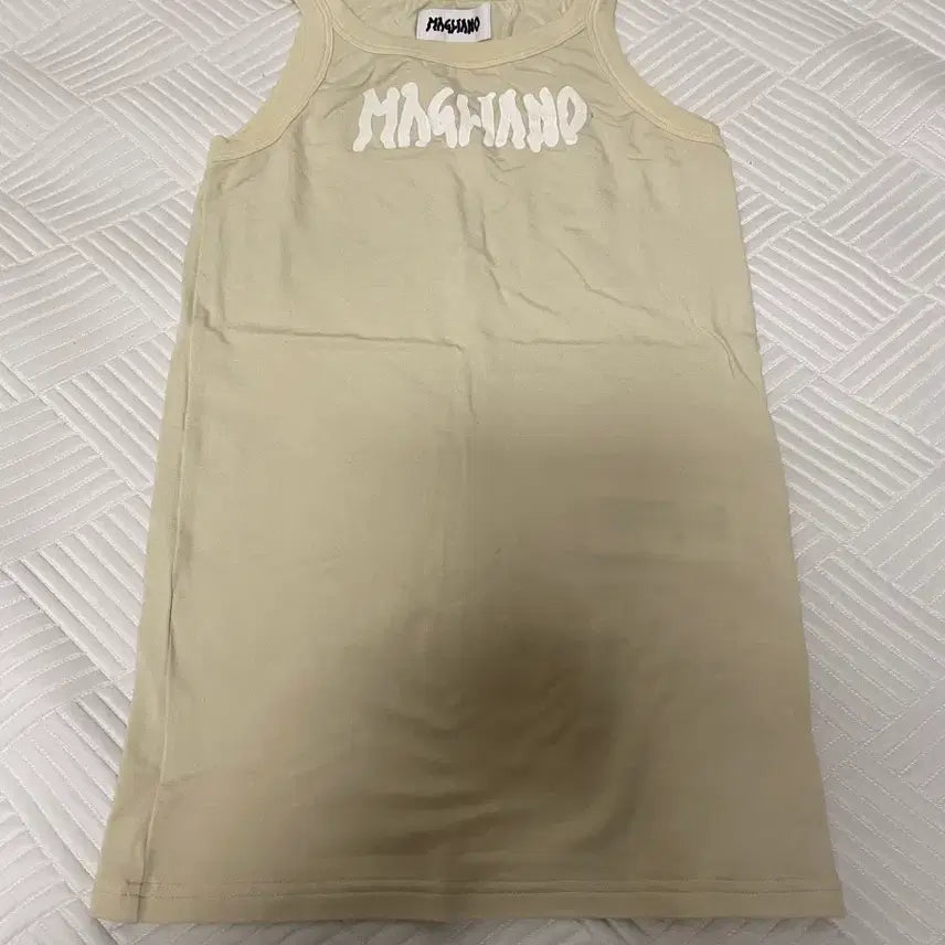 [BUNJANG] Mariano Sleeveless Vest Beige / [M] 마리아노 슬리브리스 베이지