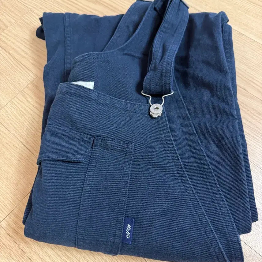 [BUNJANG] Nothing Written Toffee Cotton Overall Navy Medium / 낫띵리튼 toffe cotton overall-navy 미듐