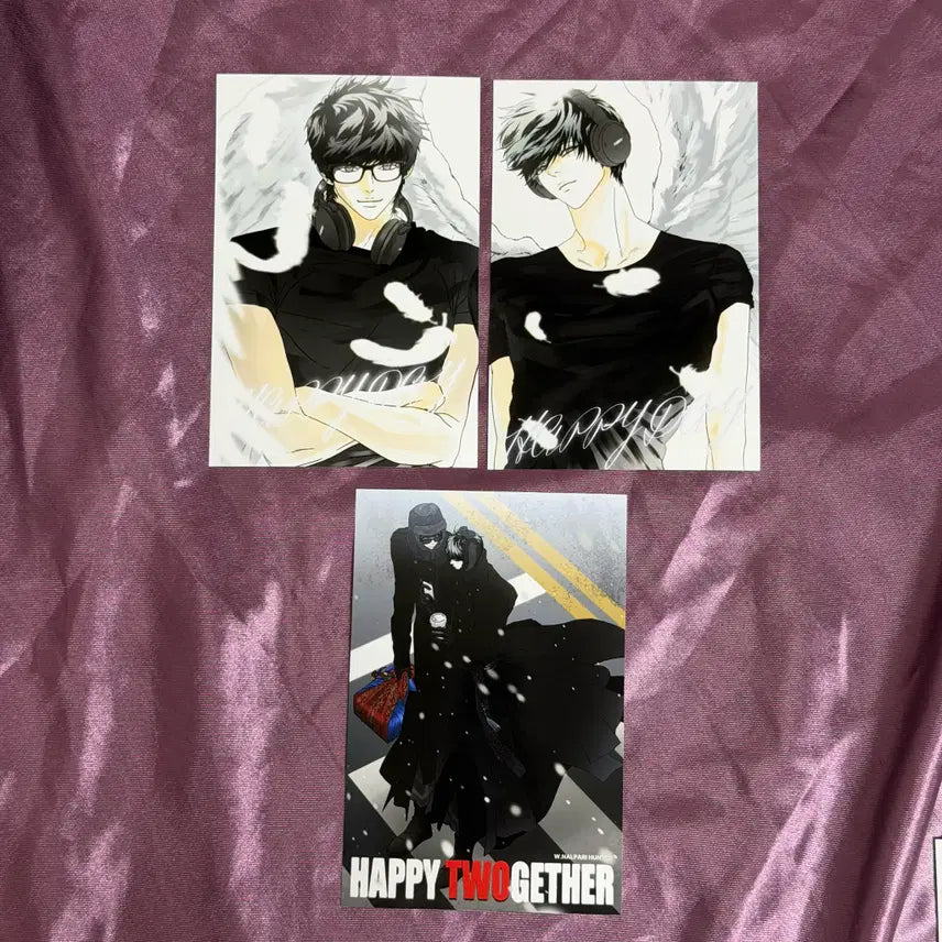 [BUNJANG] Happy Together Printty Photo Booth 3 Types Set Glossy / 해피투게더 프린티 프박 3종 세트 유광 고광택