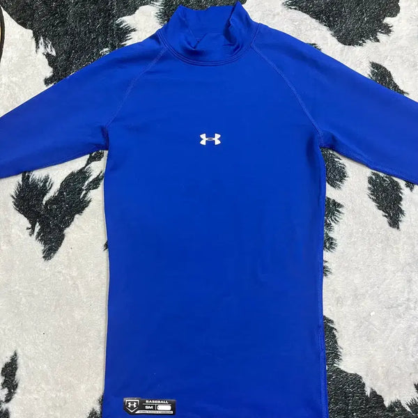 [BUNJANG] Under Armour ColdGear Armour Compression Long Sleeve Mock Neck Shirt / 언더아머 콜드기어 아머 컴프레션 긴팔 모크넥 셔츠