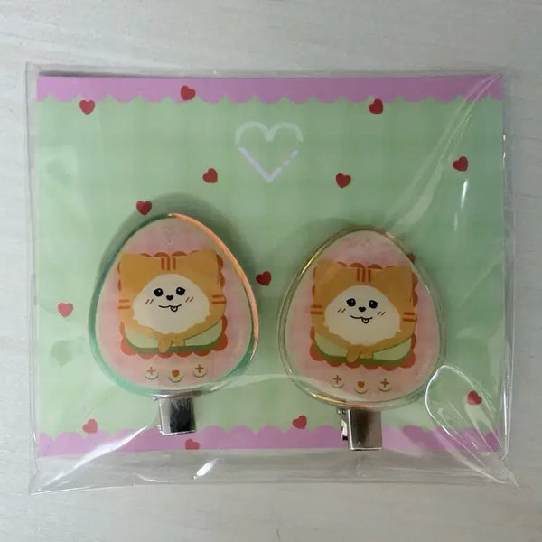[BUNJANG] GMMTV Milklove Hairpin / gmm gmmtv 찌엠 밀크러브 milklove 멉멉 헤어핀