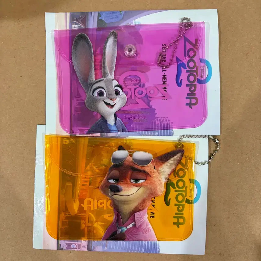 [BUNJANG] Zootopia Judy Hopps Nick Wilde Pouch Bundle Set / 주토피아 특전 파우치 닉주디 일괄
