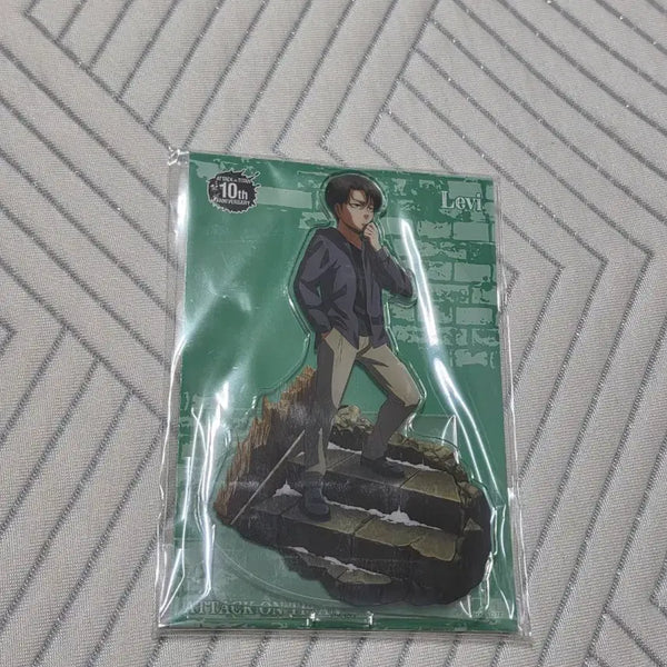 [BUNJANG] Attack on Titan Levi Childhood Acrylic Stand (Unsealed) / [미개봉] 진격의거인 엔스카이 10주년 리바이 유년기 아크릴 스탠드 진격거
