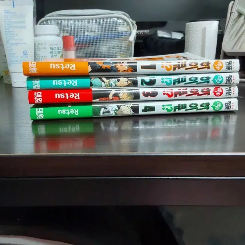 [BUNJANG] Let's Haikyuu!! Manga Volumes 1-4 Set / 렛츠 하이큐!? 1-4권 일괄판매