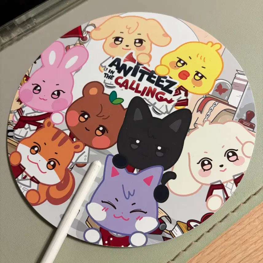 [BUNJANG] ATEEZ IN THE CALLING Pop-up POB Fan / 에이티즈 IN THE CALLING 팝업 ateez 부채 특전