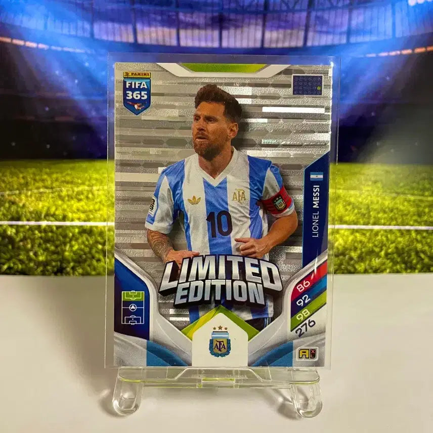 [BUNJANG] Lionel Messi Argentina Legend Limited Edition Panini Soccer Card / 아르헨티나 레전드 리오넬 메시 리미티드 에디션 파니니 축구카드