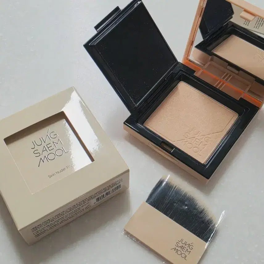 [BUNJANG] Jung Saem Mool Skin Nuder Pact 9g (Satin Nude) / 정샘물 스킨 누더 팩트9g(새틴누드) 운포1.8만(1번사용/풀박)