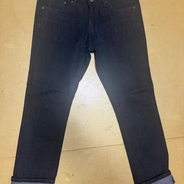 [BUNJANG] SOUVY USA Black Denim Pants (Size 32) / 수비 USA 블랙 팬츠 데님 바지 32 사이즈