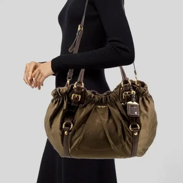 [BUNJANG] Prada Leather Tote Bag & Crossbody Bag / (정품) 프라다 토트&크로스백
