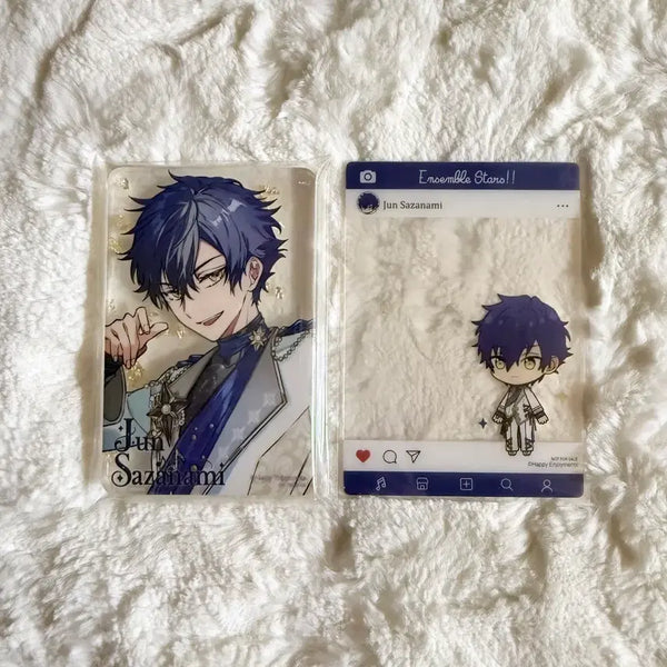 [BUNJANG] Ensemble Stars! Momopuri Offline Popup Frame Clear Photocard Bundle Set / 앙스타 모펀 16특전 7특전 아크릴 블럭 포토카드 사자나미 쥰 에덴 이브 앙상블스타즈 오프라인 팝업 프레임 클리어 포카